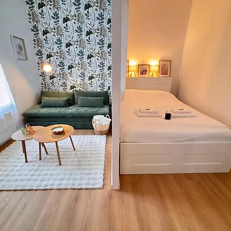 아파트 Le Tinqueux Chic-studio Renove Proche Centre
