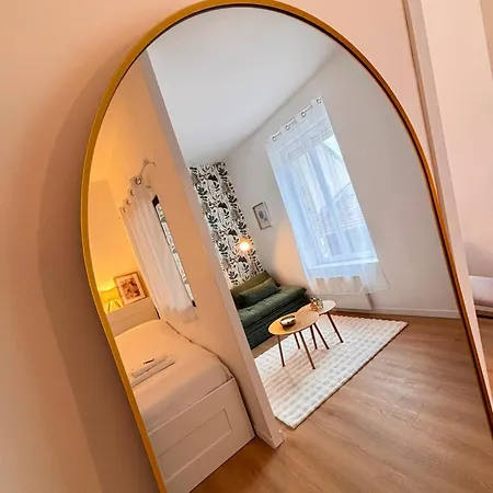 Le Tinqueux Chic-studio Renove Proche Centre 아파트 *