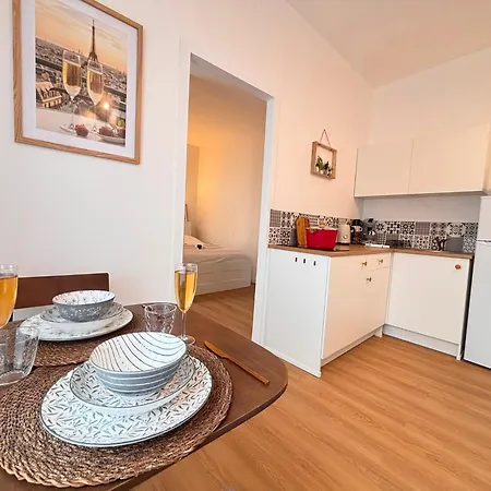 아파트 Le Tinqueux Chic-studio Renove Proche Centre *