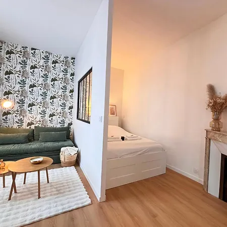 아파트 Le Tinqueux Chic-studio Renove Proche Centre 랭스